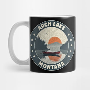 Arch Lake Montana Sunset Mug